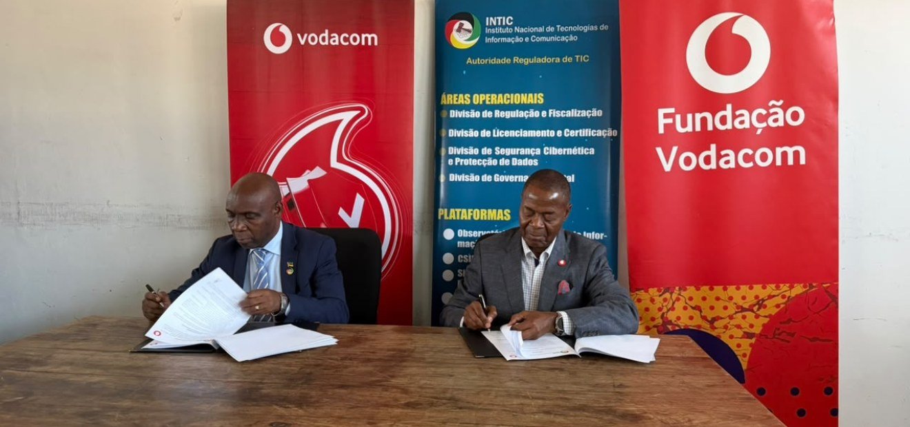 INTIC e Vodacom vão implementar Programa de Literacia em Privacidade e Protecção de Dados nas escolas